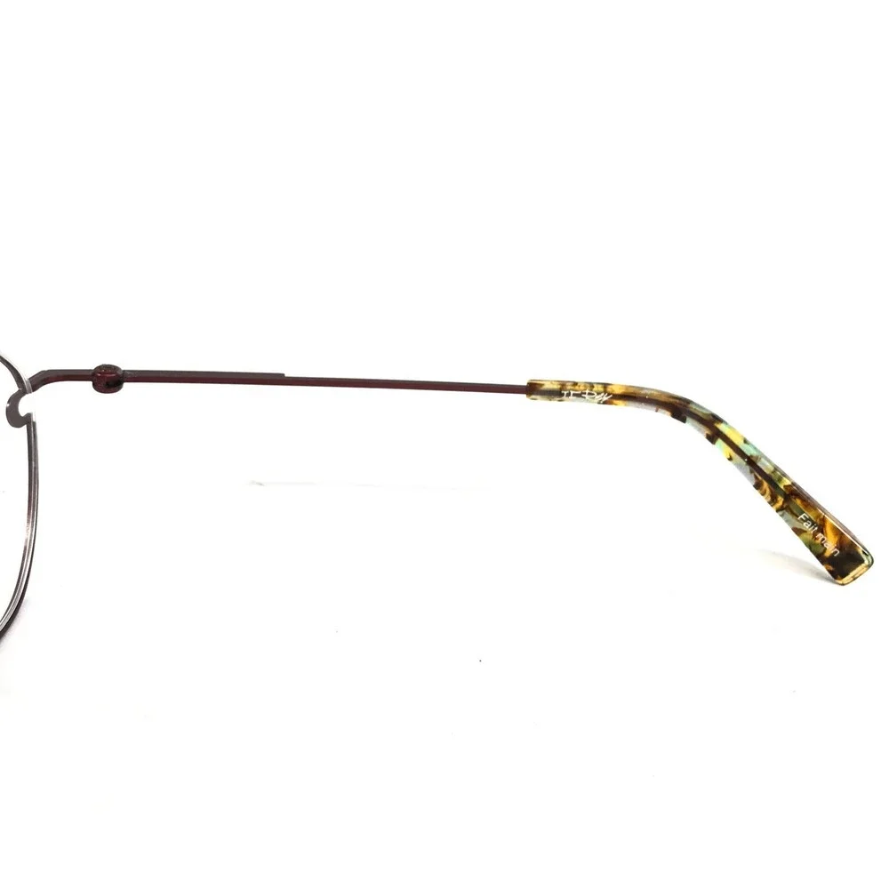 J.F. Rey Eyeglasses Frames JF2969 4075 Jade Wine Green Purple Cat Eye 51-17-143